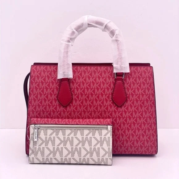 Michael Kors Medium Sheila
Satchel and Trifold Wallet Set - Picture 9 of 11